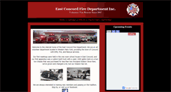 Desktop Screenshot of eastconcordfiredept.com